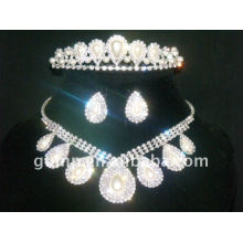 latest design rhinestone jewelry sets (GWJS0370)